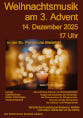 Weihnachtsmusik 2025