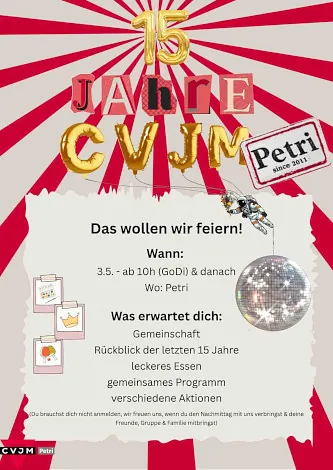 15 Jahre CVJM Petri